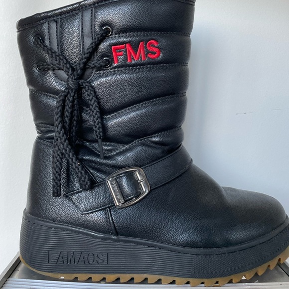 FAMAOSI fur lined boots - Picture 2 of 5